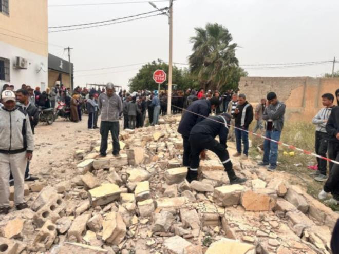 Effondrement du mur au lycée de Mezzouna : état de santé rassurant pour les deux élèves blessés