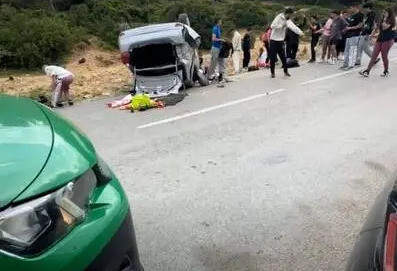 Frayeur sur la route à Bizerte : six blessés dans l’accident d’un «&nbsp;lougaj&nbsp;» sous la pluie