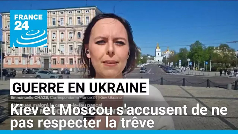 Kiev sous la menace : l’Ukraine frappée à peine une demi-heure après la fin de la trêve pascale
