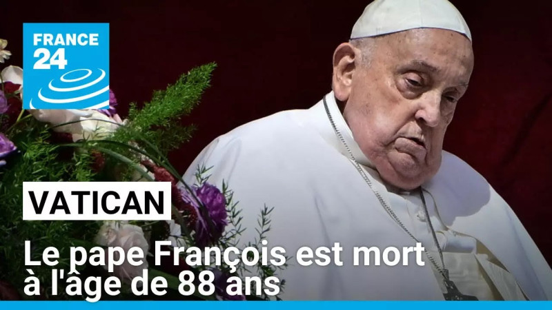 Le Vatican plongé dans l’émotion : le pape François s’est éteint à 88 ans, une page se tourne pour l’Église