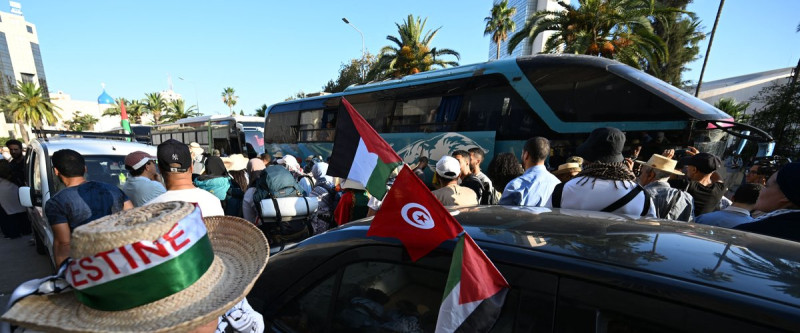 Nuit d’espoir et de détermination : la caravane pour Gaza fait escale au camp "Joud Daem" en Libye