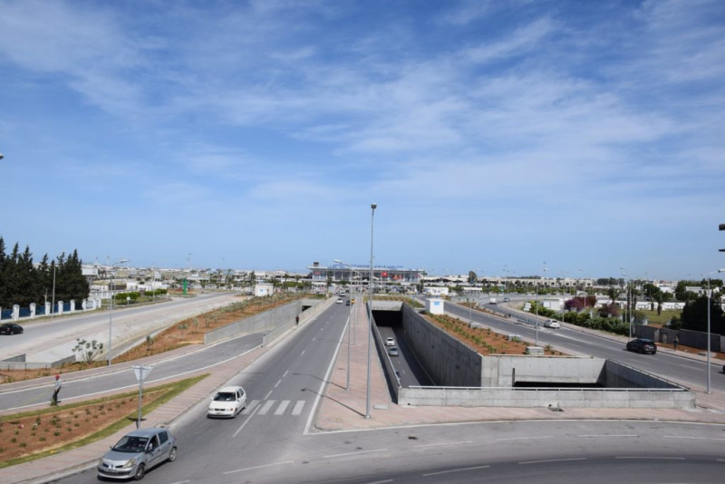 Grand Tunis: la fermeture de l'échangeur de Herqalla provoque des embouteillages