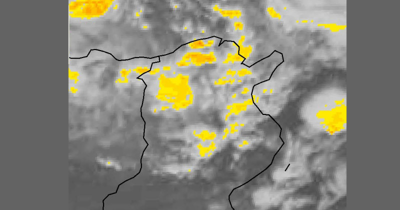 Prévisions météo pour la nuit du 6 mai 2026 : des précipitations intermittentes et des nuages denses dans le nord de la Tunisie