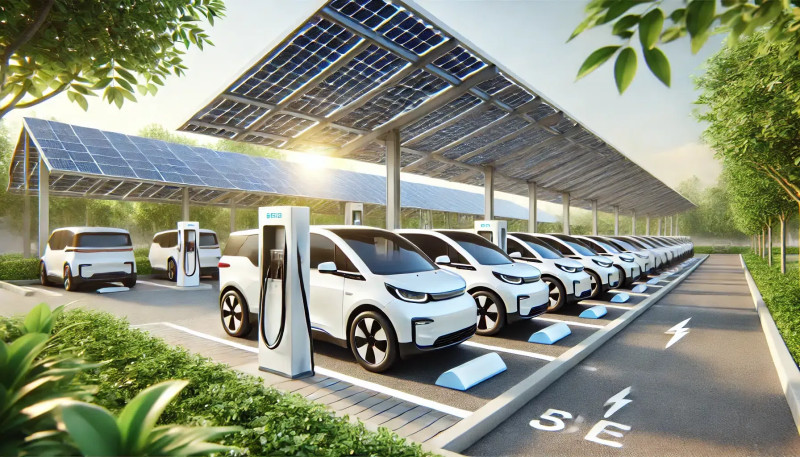 Inauguration de la première station de charge solaire et livraison de moteurs électriques à Ajim Jerbou