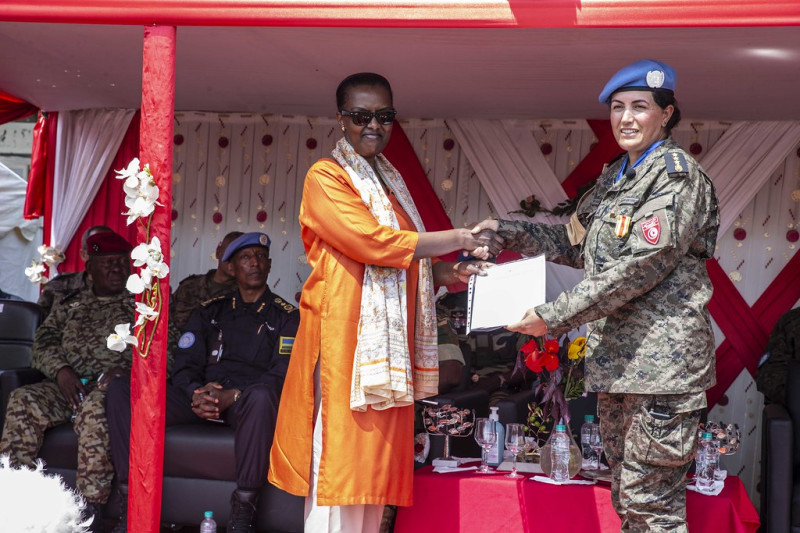 La Tunisie honorée: la médaille de l'ONU pour l'unité aérienne de transport militaire en République centrafricaine.