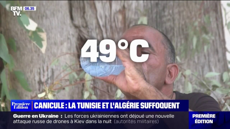 Canicule extrême en Tunisie : les températures dépassent 47 degrés