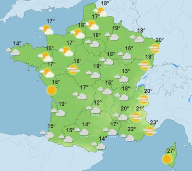 La météo pour demain en Tunisie : des conditions incertaines et changeantes pour les prévisions