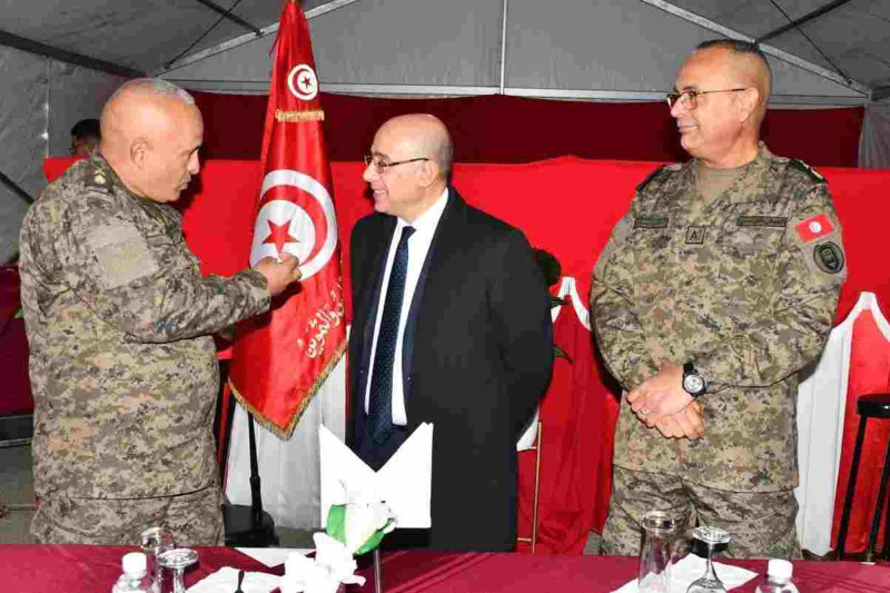 Le ministre de la Défense inaugure un projet de rénovation urbaine dans le quartier militaire “Chahid El Ouikil Ahmed Rabih El Ouadi"