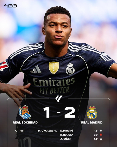 Les enjeux du dernier match entre le Real Madrid et la Real Sociedad