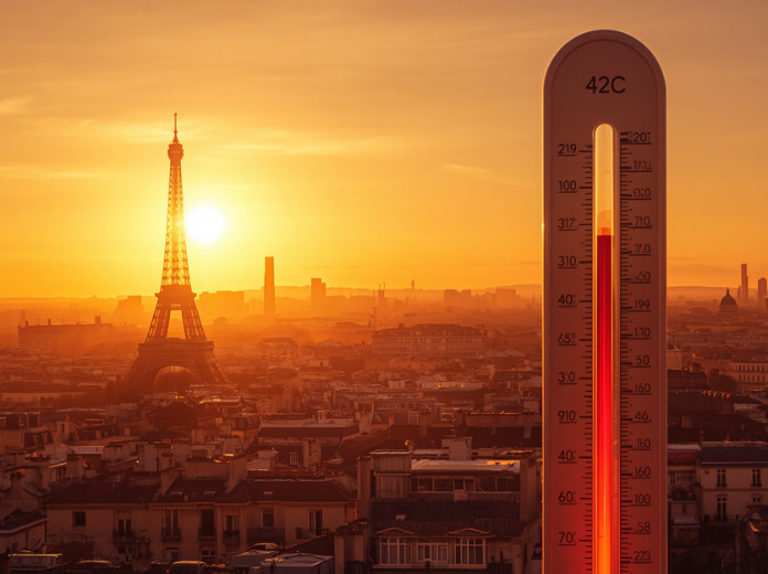 Températures extrêmes en île-de-France : une chaleur insupportable de 44 degrés