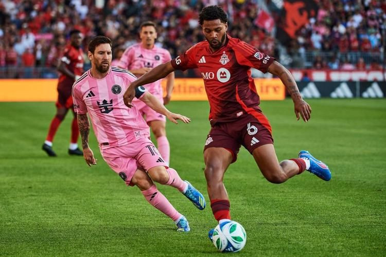 Toronto FC refroidit l'Inter Miami malgré un but de Messi