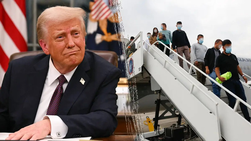 Trump attaque les migrants et met en garde l'Europe