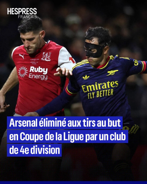 Fleetwood Town élimine Arsenal aux tirs au but en Coupe de la Ligue