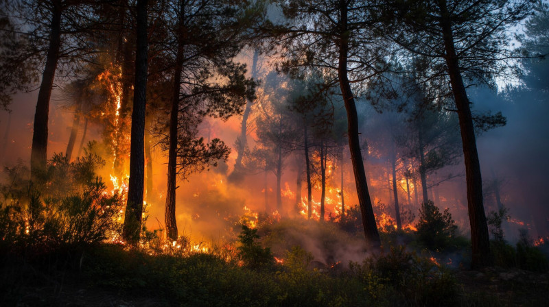 Djerba : Un incendie ravage des hectares de forêt