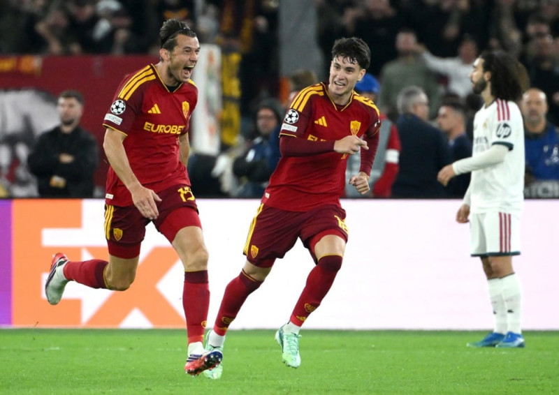 Real Madrid bat l'AS Roma 4-3 à Rome